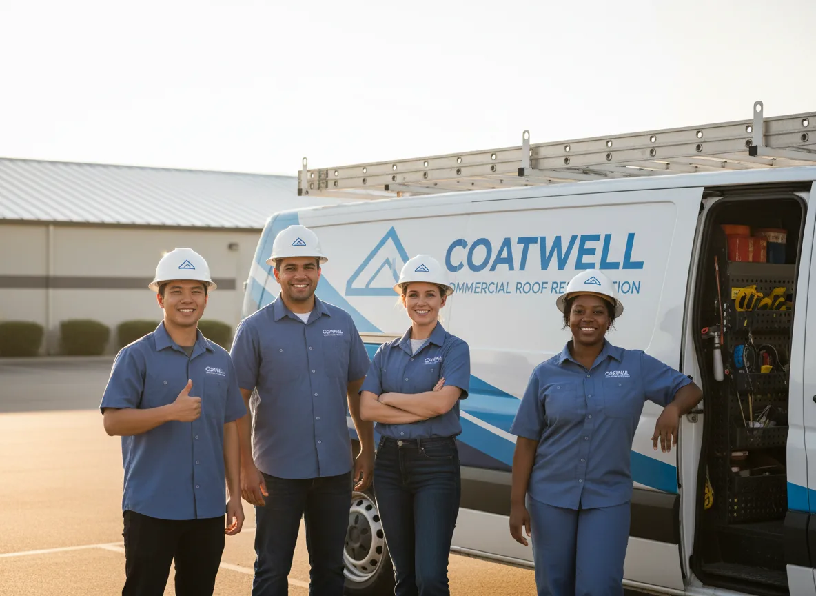 Commercial roof coating company in West Islip, NY
